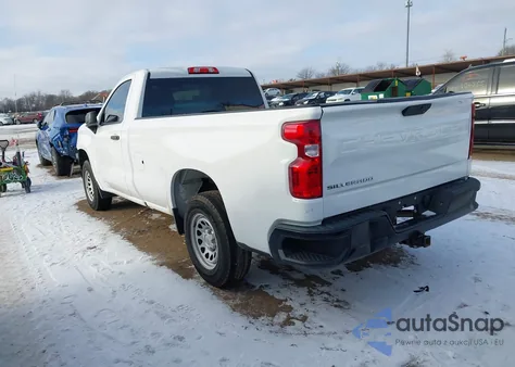 2019 Chevrolet Silverado 1500 Work Truck from USA, damaged, VIN 3GCNWAEH3KG185412